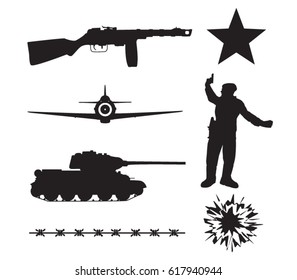 The Red Army in World War II. Silhouettes