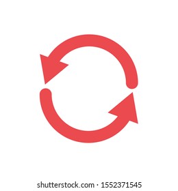 red arrow icon design, Direction web forward direction web forward infographic and pointer theme Vector illustration
