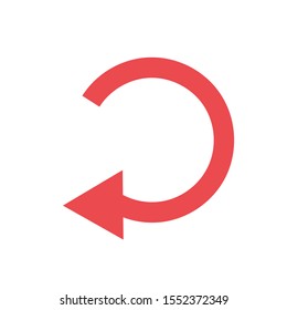 red arrow icon design, Direction web forward direction web forward infographic and pointer theme Vector illustration