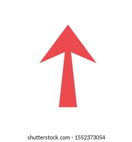 red arrow icon design, Direction web forward direction web forward infographic and pointer theme Vector illustration