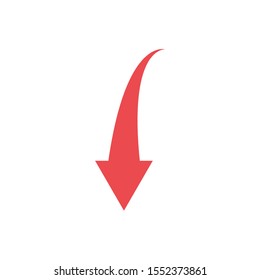 red arrow icon design, Direction web forward direction web forward infographic and pointer theme Vector illustration