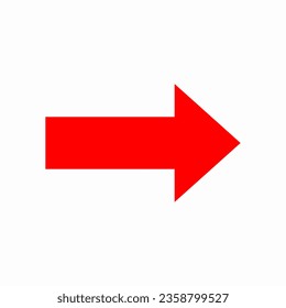 Red Arrow Icon direction to the right