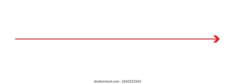 red arrow icon on white background. flat style. arrow icon for your web site design, logo, app, UI. arrow indicated the direction symbol. curved arrow sign.