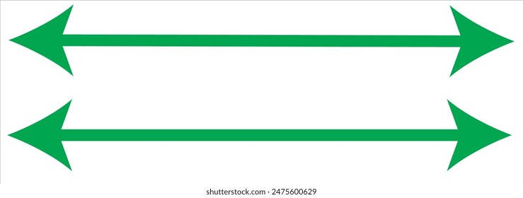 Red arrow icon. Straight long left vector arrow icon.