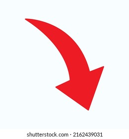 EPS vectorial de icono de flecha roja - 10