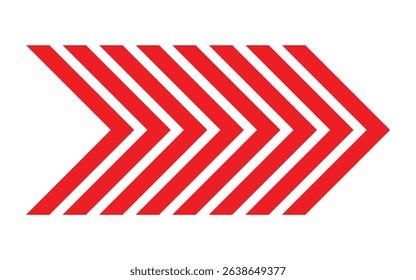 Red arrow icon vector transparent png