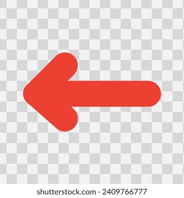 Red arrow icons. Arrow icon. Arrow vector collection. Arrow. Cursor. Modern simple arrows. Vector illustration.	