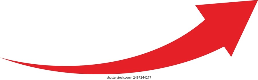 Red arrow left icon symbol. Transparent background red arrow Png