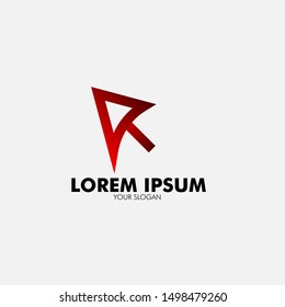 Red Arrow logo icon for sport team or business company