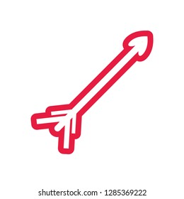 red arrow love