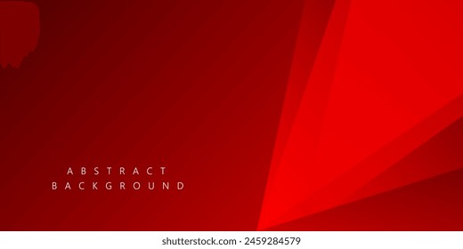 Red arrow overlap modern background for corporate concept, template, poster, brochure, website, flyer design. Vector illustration