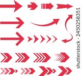Red arrow point your direction