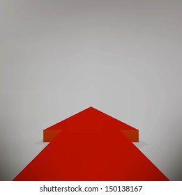 Red arrow pointing towards