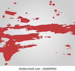 Red art paint background