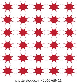  Red asterisk pattern seamless. Red glitter background. Christmas background. Star pattern 