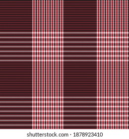 Red Asymmetric Plaid textured seamless pattern suitable for fashion textiles and graphics