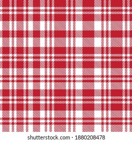 Red Asymmetric Plaid textured seamless pattern suitable for fashion textiles and graphics