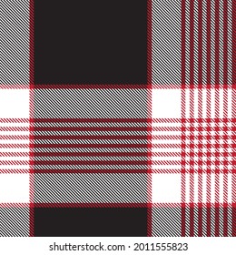 Red Asymmetric Plaid textured seamless pattern suitable for fashion textiles and graphics