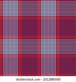 Red Asymmetric Plaid textured seamless pattern suitable for fashion textiles and graphics