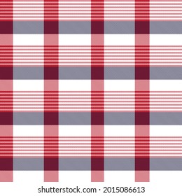 Red Asymmetric Plaid textured seamless pattern suitable for fashion textiles and graphics