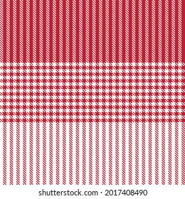 Red Asymmetric Plaid textured seamless pattern suitable for fashion textiles and graphics