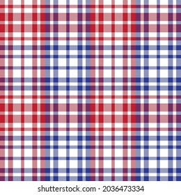 Red Asymmetric Plaid textured seamless pattern suitable for fashion textiles and graphics
