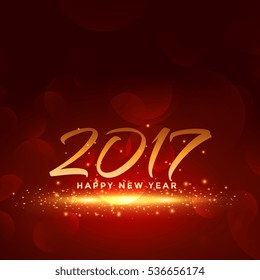 red background for 2017 new year