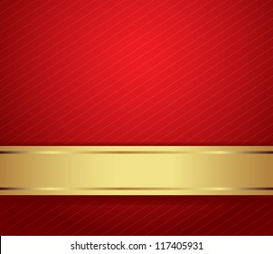 Red background