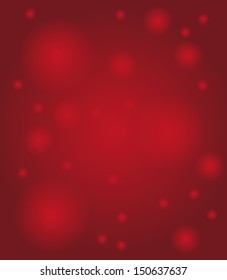 red background