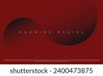 Red background. Abstract circle gradient backdrop of rich and luxurious colors. Useful for backgrounds, presentations, mailer, templates etc.