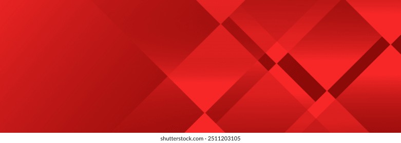 red background with abstract design. vector