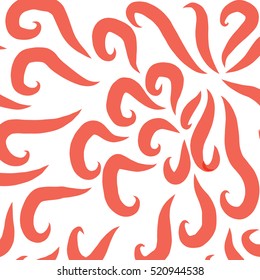 red background abstract design.hand writing