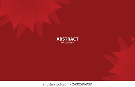 red background with abstract graphic elements gradient line shape for presentation background design, card, cover, banner, poster.