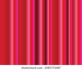 Red background. Red abstract lines pattern background. Red greeting card