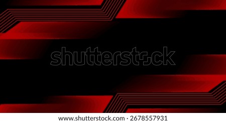 red background with abstract square shape, dynamic and sport banner concept.	
