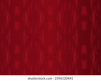 Red background with abstract stripes pattern. Modern cover design with gradient red color.
