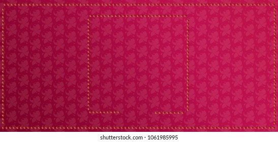 Red background abstract vector design with geometric pattern.