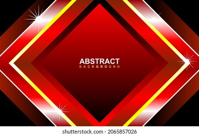 red background, abstract red vector background with rhombus pattern