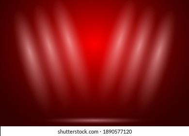 Red background. Banner for the site