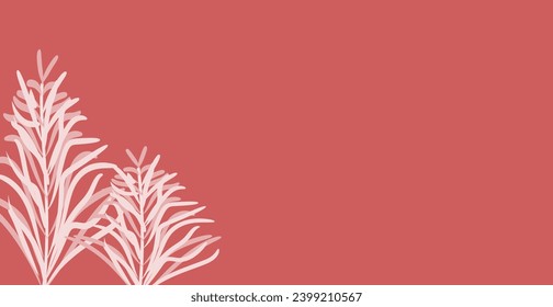 red background, best illustration design.
