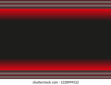 Red background black , Feel intense, intense