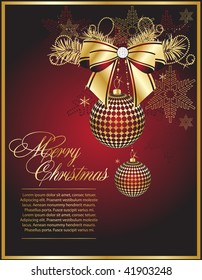 red background  for Christmas