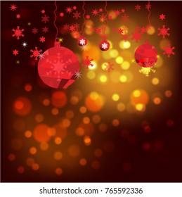 Red background for Christmas