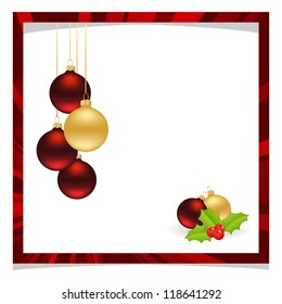 Christmas New Year Gift Certificate Voucher Stock Vector (Royalty Free ...