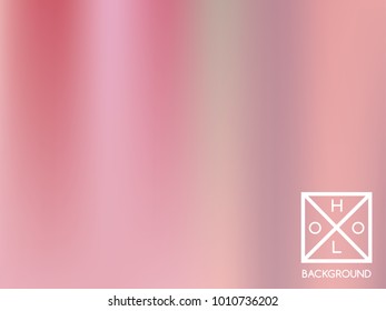 Red background. Christmas sparkly cover.  Abstract blurred pastel colors backdrop.  Defocused creative vector cosmic gradient. Mesh fairy foil.  Creative neon template for banner. Magical print.