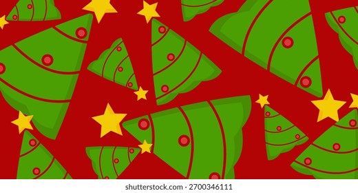 Fondo rojo con textura de árbol de Navidad. Diseño para Anuncios, carteles, redes sociales y envoltura de regalos.