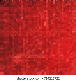 red background of circles, ovals. abstract red scales. bloody grunge texture. halftone effect. blood vector illustration