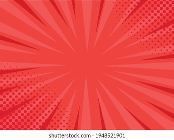 RED BACKGROUND COMIC HIGH RESOLUTION
