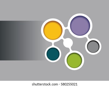 Red background concept design for brochure or website