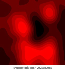 Fondo rojo, contorno, miedo y abstracto